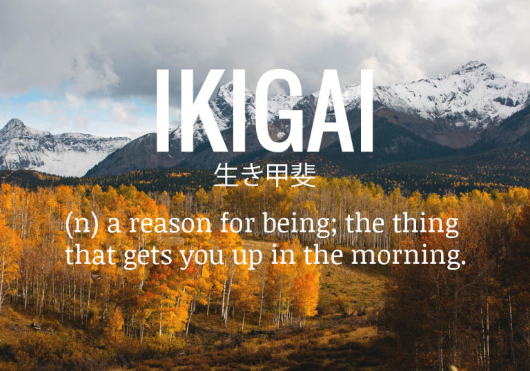 Ikigai: The Reason You Get Up In The Morning